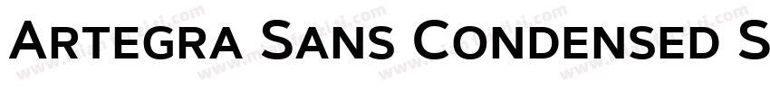Artegra Sans Condensed SemiBold字体转换